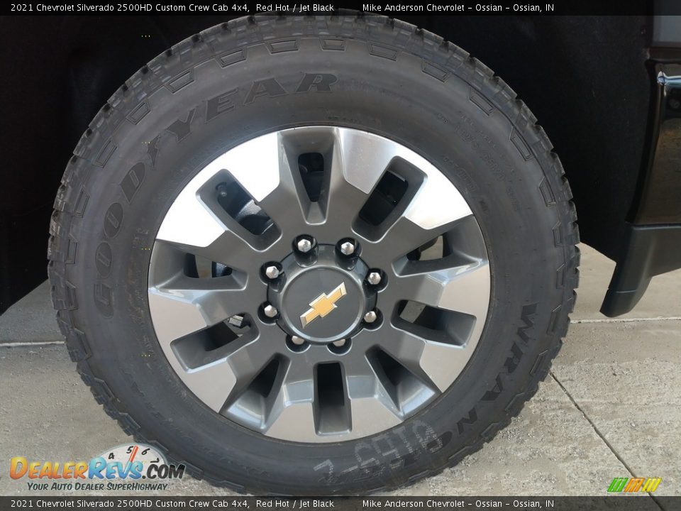 2021 Chevrolet Silverado 2500HD Custom Crew Cab 4x4 Wheel Photo #11