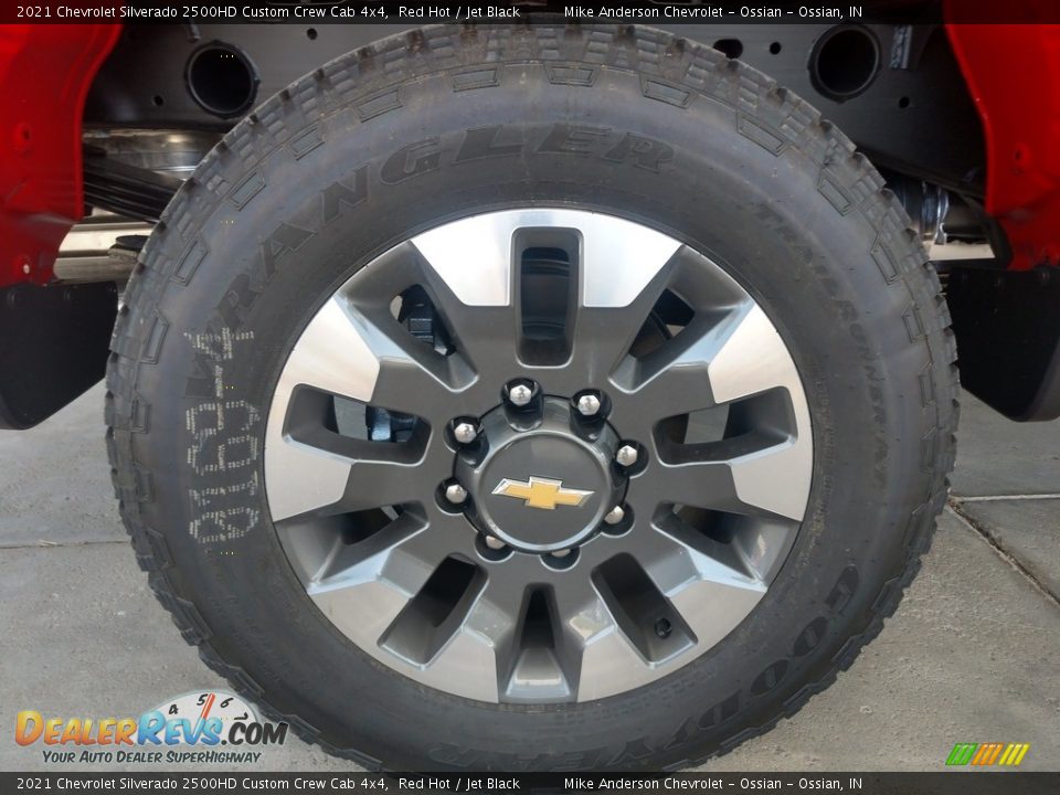 2021 Chevrolet Silverado 2500HD Custom Crew Cab 4x4 Wheel Photo #12