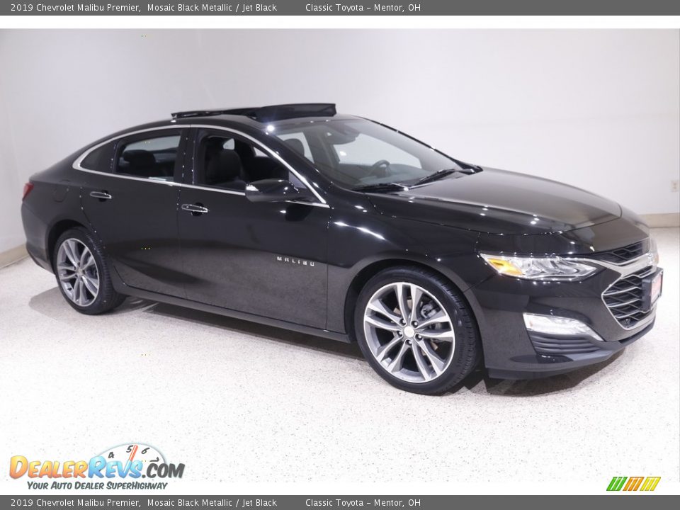 2019 Chevrolet Malibu Premier Mosaic Black Metallic / Jet Black Photo #1