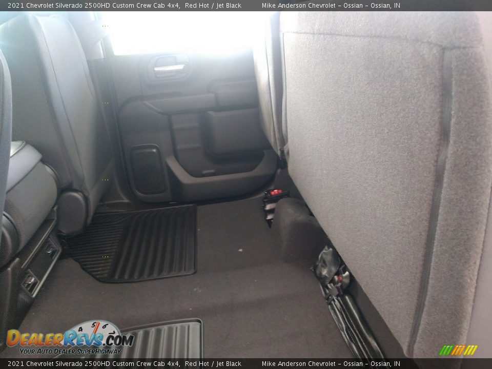 2021 Chevrolet Silverado 2500HD Custom Crew Cab 4x4 Red Hot / Jet Black Photo #19