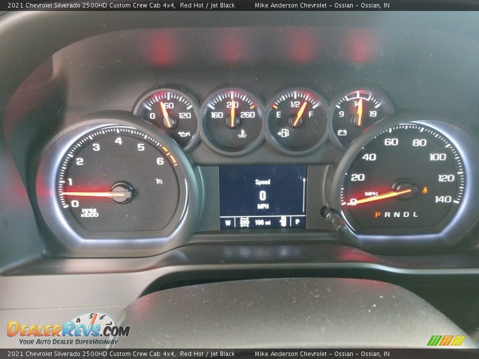 2021 Chevrolet Silverado 2500HD Custom Crew Cab 4x4 Gauges Photo #26