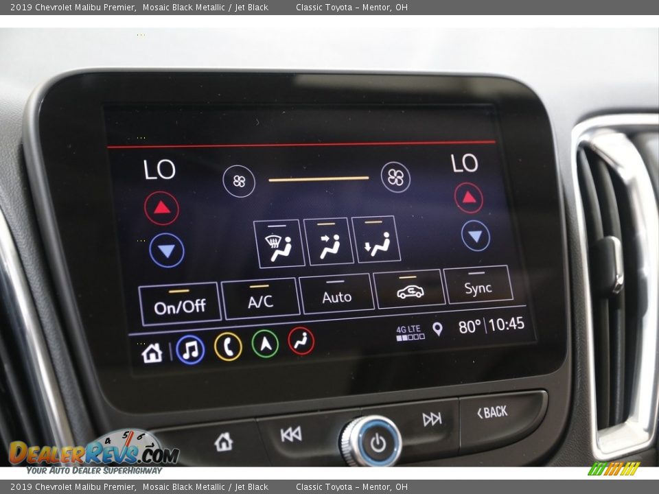 2019 Chevrolet Malibu Premier Mosaic Black Metallic / Jet Black Photo #14