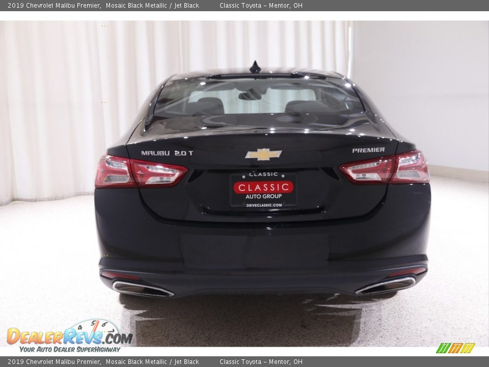 2019 Chevrolet Malibu Premier Mosaic Black Metallic / Jet Black Photo #19