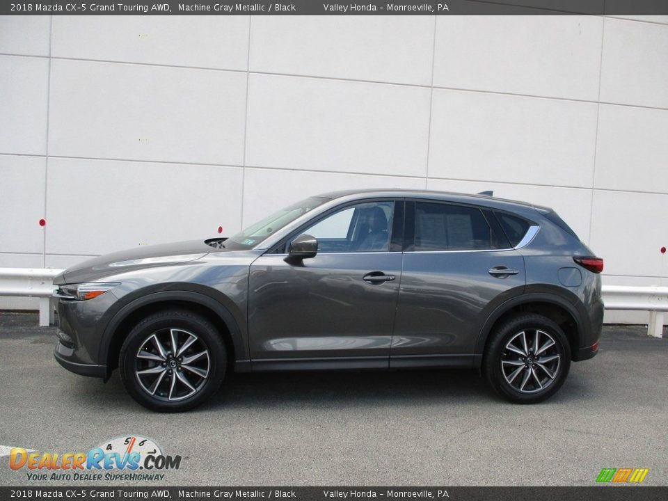 2018 Mazda CX-5 Grand Touring AWD Machine Gray Metallic / Black Photo #2