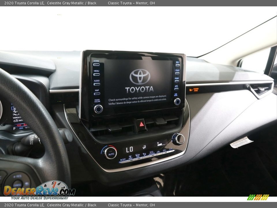 2020 Toyota Corolla LE Celestite Gray Metallic / Black Photo #9