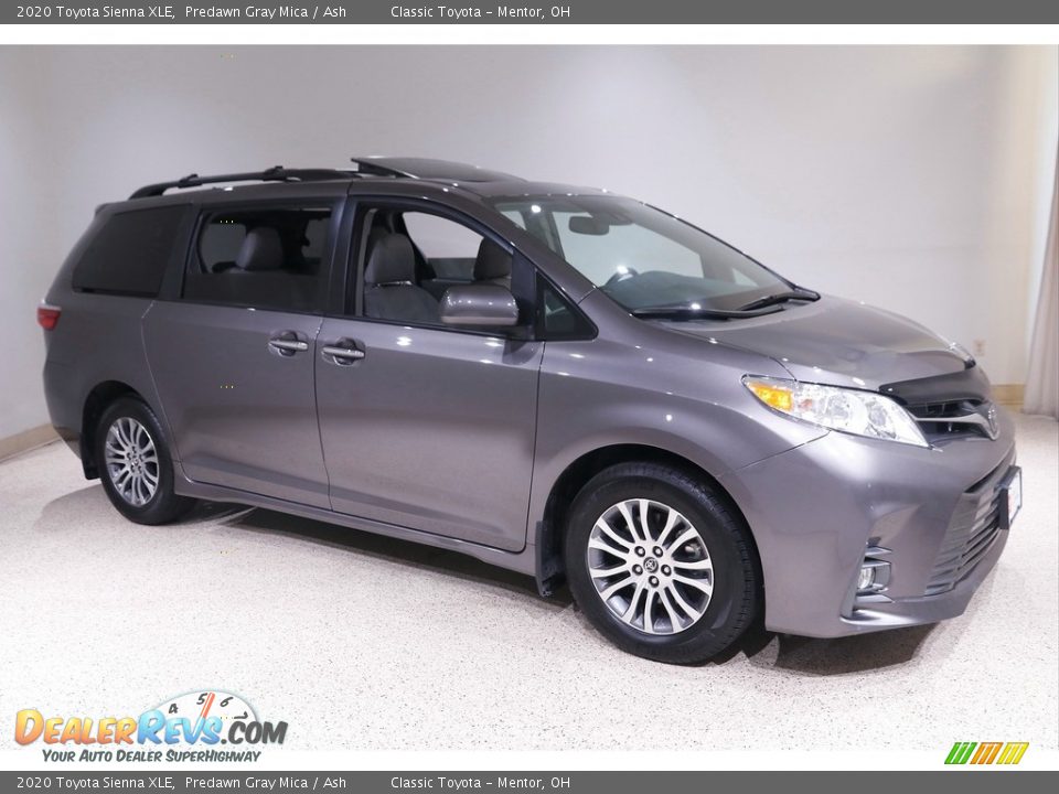 2020 Toyota Sienna XLE Predawn Gray Mica / Ash Photo #1