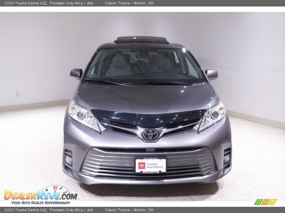 2020 Toyota Sienna XLE Predawn Gray Mica / Ash Photo #2