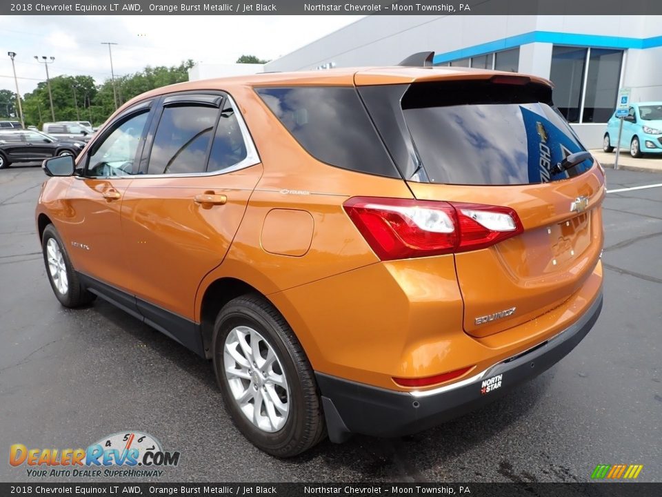 2018 Chevrolet Equinox LT AWD Orange Burst Metallic / Jet Black Photo #4