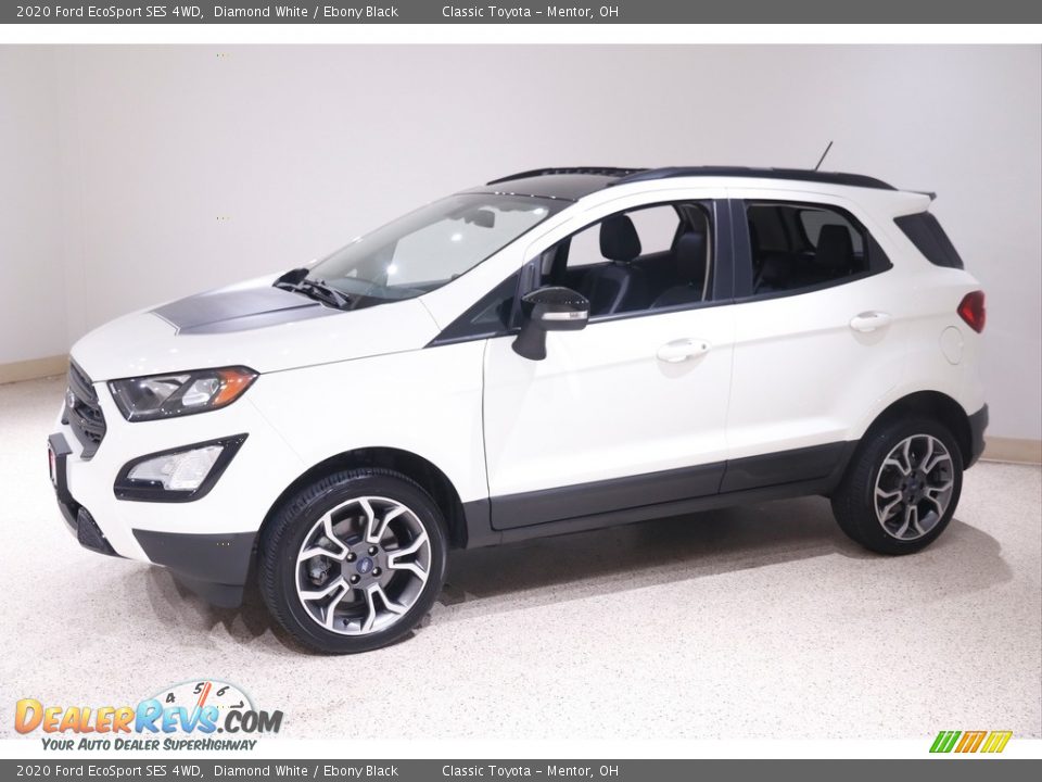 2020 Ford EcoSport SES 4WD Diamond White / Ebony Black Photo #3