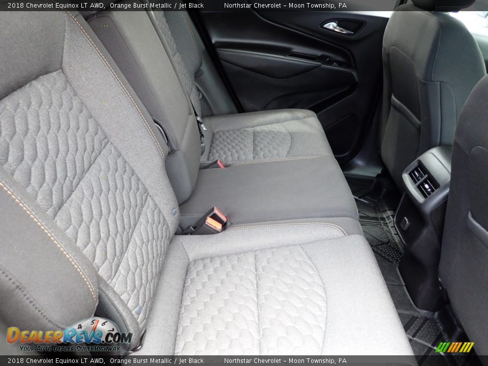 2018 Chevrolet Equinox LT AWD Orange Burst Metallic / Jet Black Photo #18