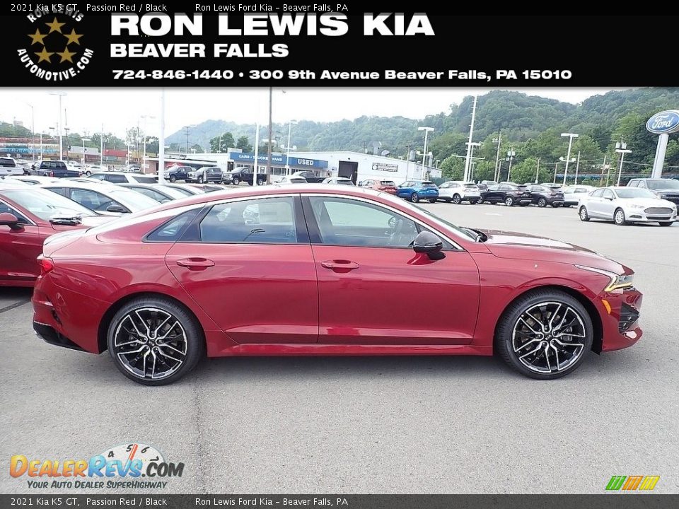 2021 Kia K5 GT Passion Red / Black Photo #1