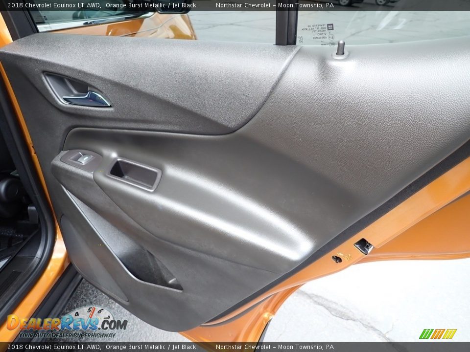 2018 Chevrolet Equinox LT AWD Orange Burst Metallic / Jet Black Photo #19