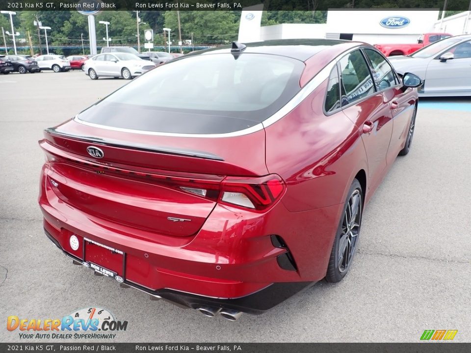 2021 Kia K5 GT Passion Red / Black Photo #2