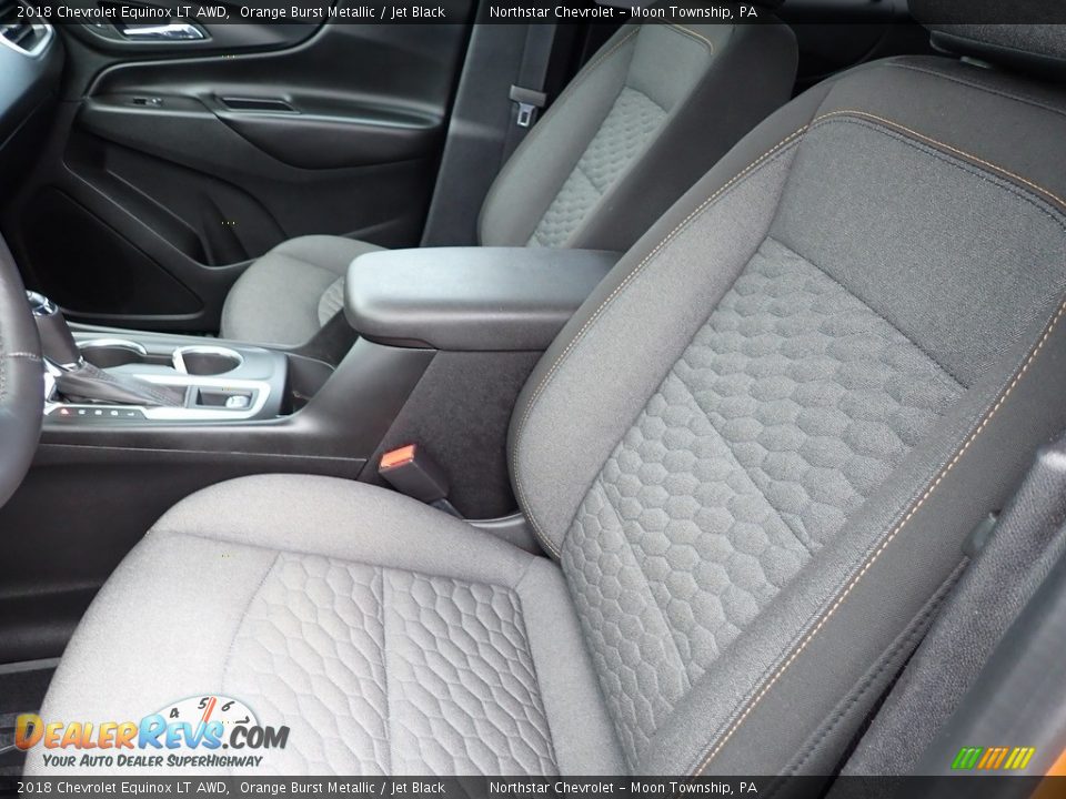 2018 Chevrolet Equinox LT AWD Orange Burst Metallic / Jet Black Photo #20