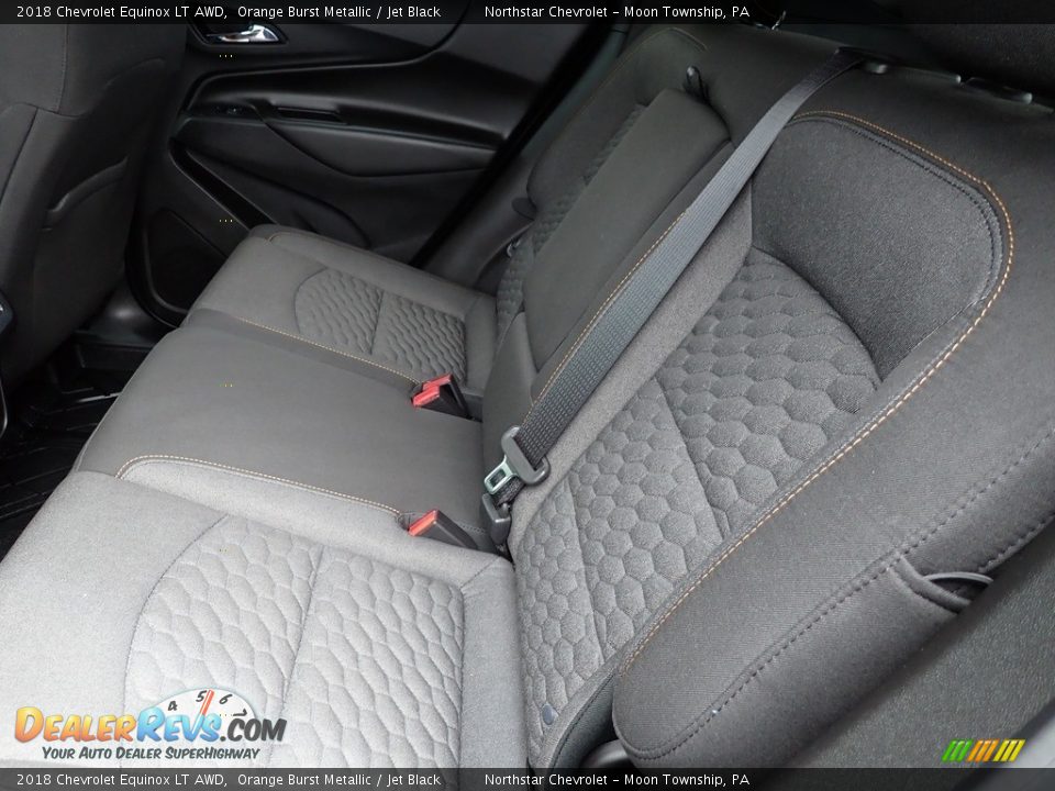 2018 Chevrolet Equinox LT AWD Orange Burst Metallic / Jet Black Photo #21