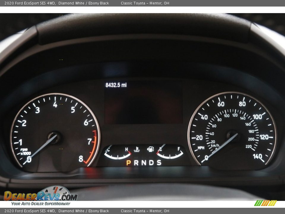 2020 Ford EcoSport SES 4WD Diamond White / Ebony Black Photo #8