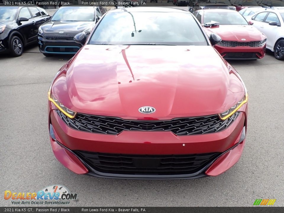 2021 Kia K5 GT Passion Red / Black Photo #4