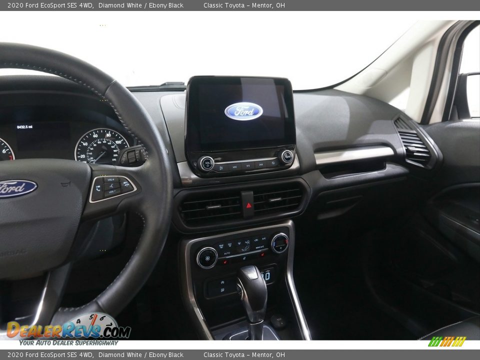 2020 Ford EcoSport SES 4WD Diamond White / Ebony Black Photo #9