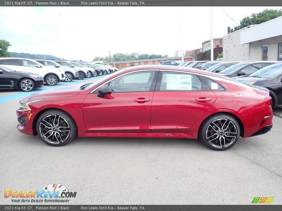 Passion Red 2021 Kia K5 GT Photo #6