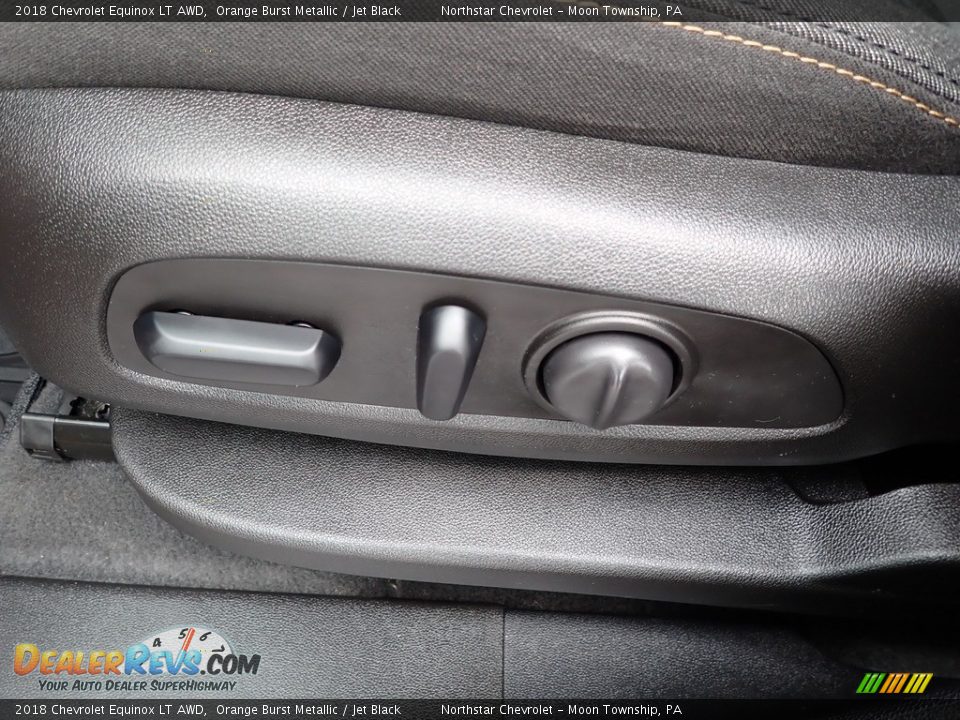 2018 Chevrolet Equinox LT AWD Orange Burst Metallic / Jet Black Photo #24