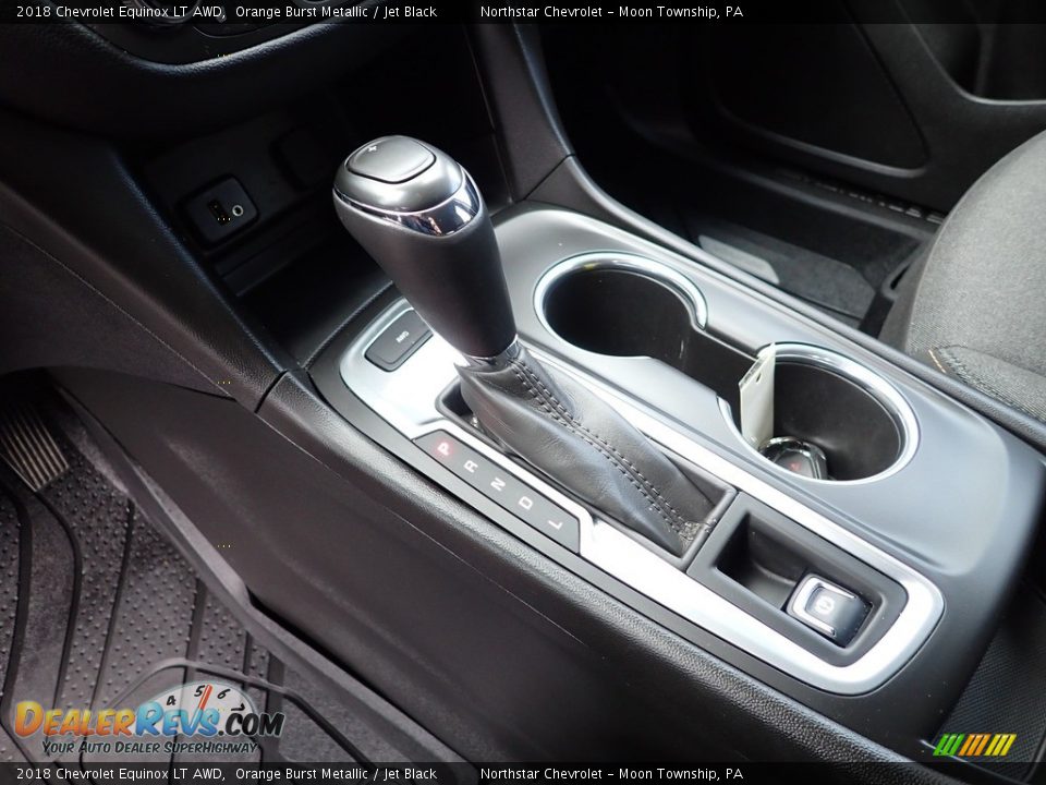 2018 Chevrolet Equinox LT AWD Orange Burst Metallic / Jet Black Photo #25