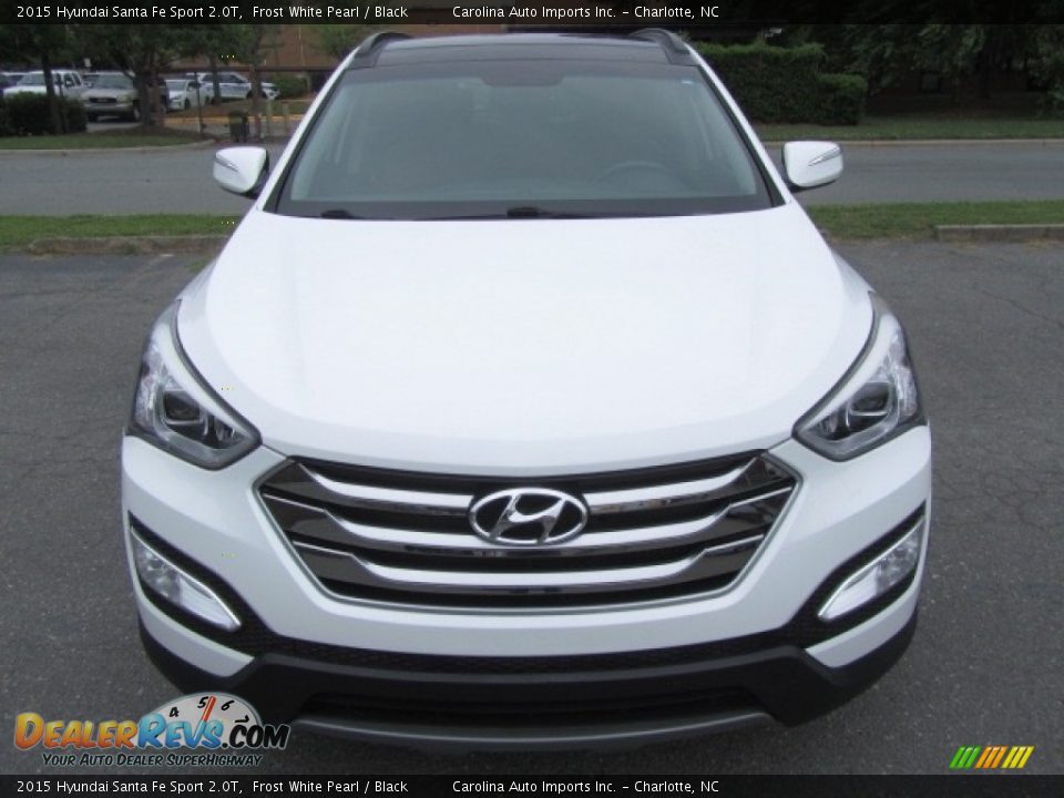 2015 Hyundai Santa Fe Sport 2.0T Frost White Pearl / Black Photo #5