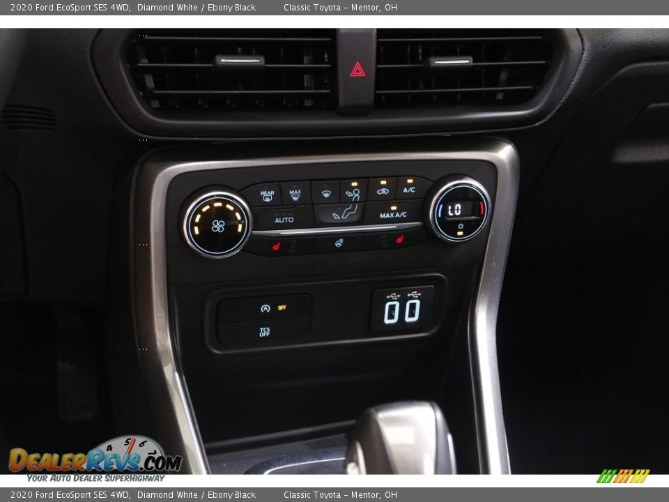 2020 Ford EcoSport SES 4WD Diamond White / Ebony Black Photo #14