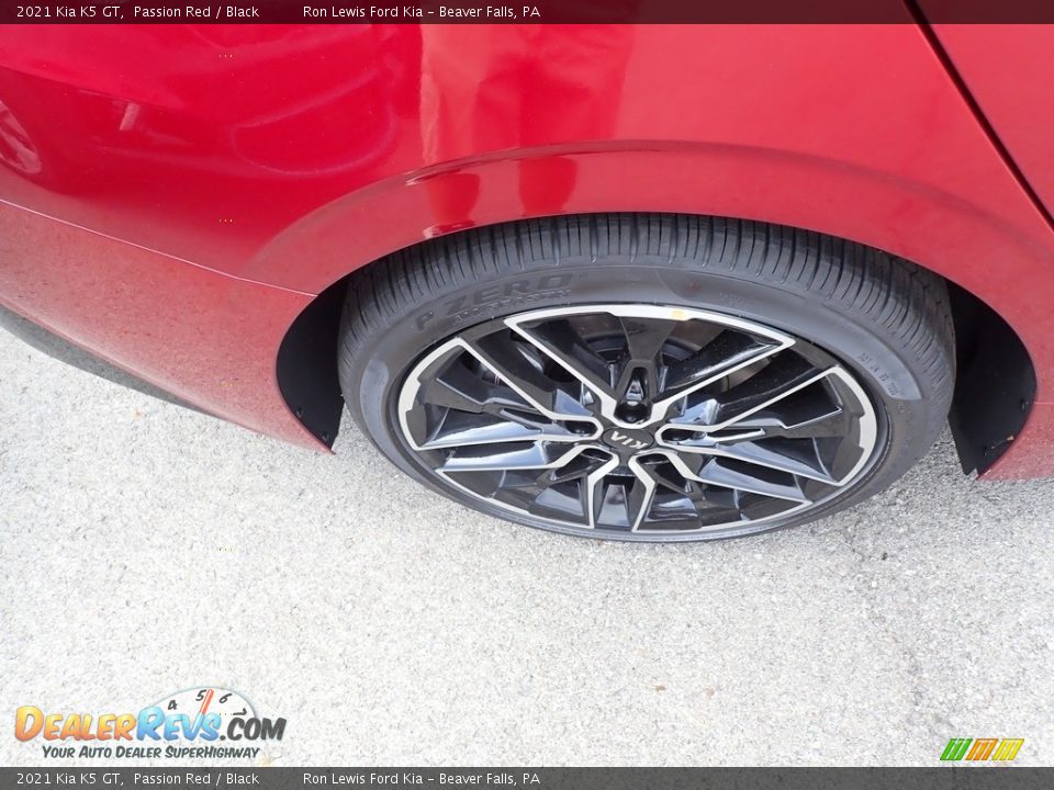 2021 Kia K5 GT Passion Red / Black Photo #9