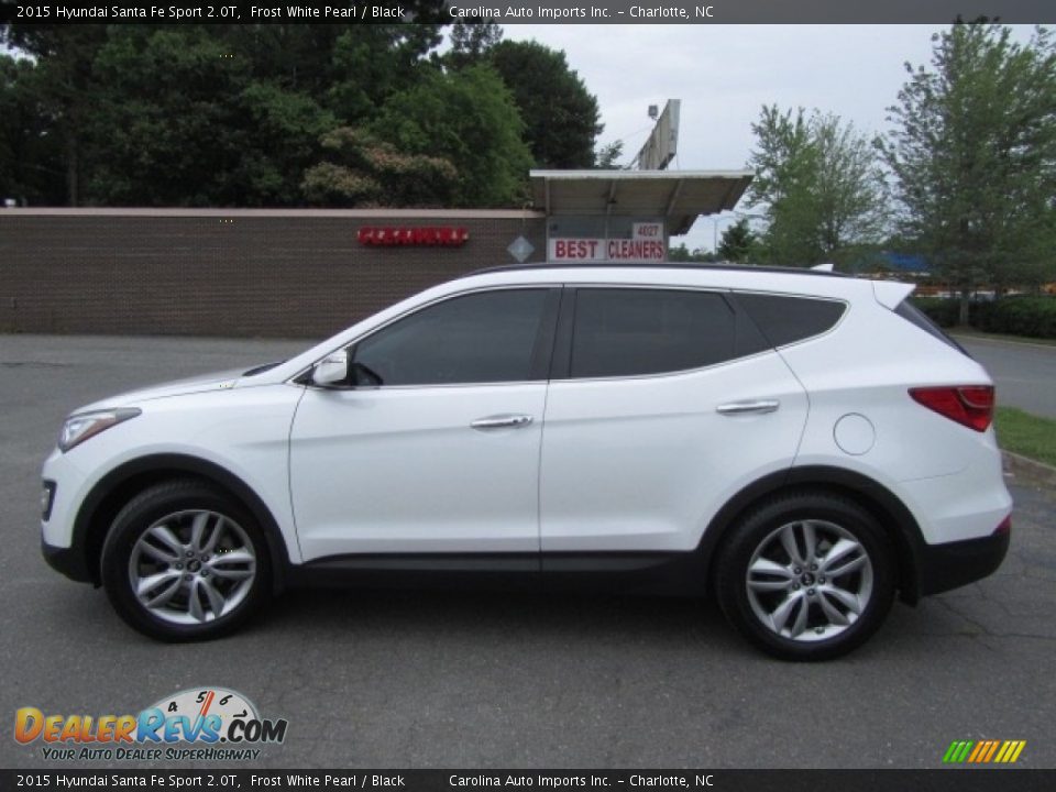 2015 Hyundai Santa Fe Sport 2.0T Frost White Pearl / Black Photo #7
