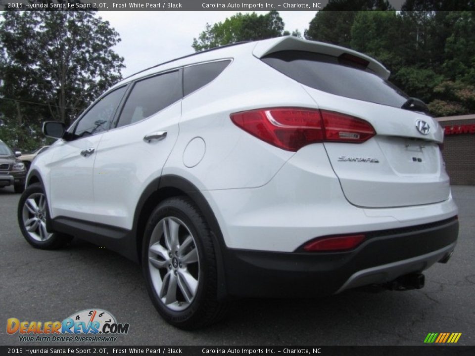 2015 Hyundai Santa Fe Sport 2.0T Frost White Pearl / Black Photo #8