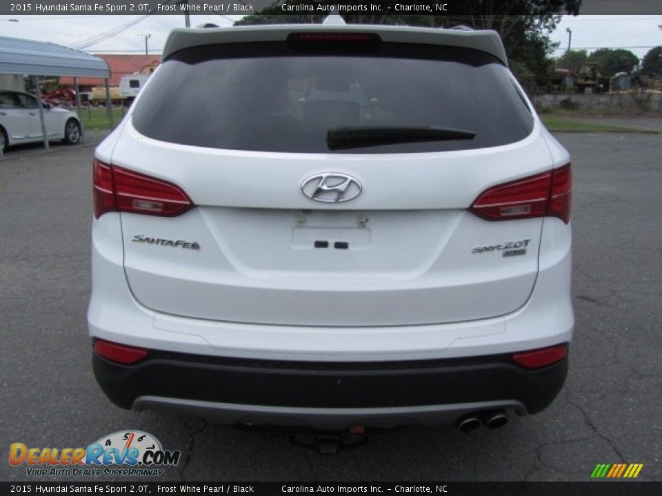 2015 Hyundai Santa Fe Sport 2.0T Frost White Pearl / Black Photo #9