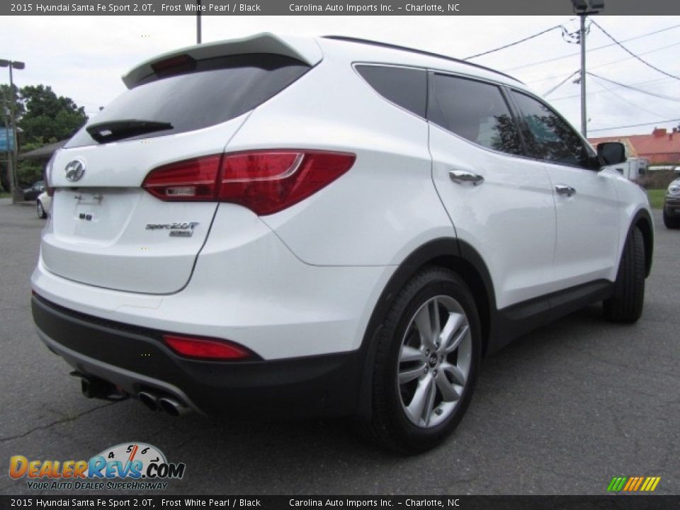 2015 Hyundai Santa Fe Sport 2.0T Frost White Pearl / Black Photo #10