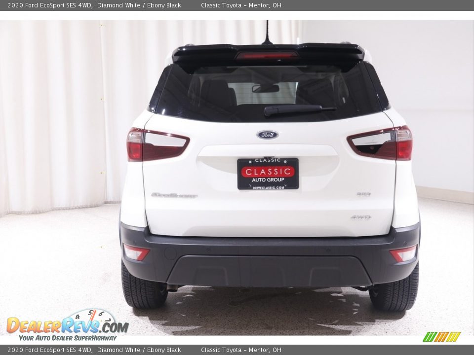 2020 Ford EcoSport SES 4WD Diamond White / Ebony Black Photo #19