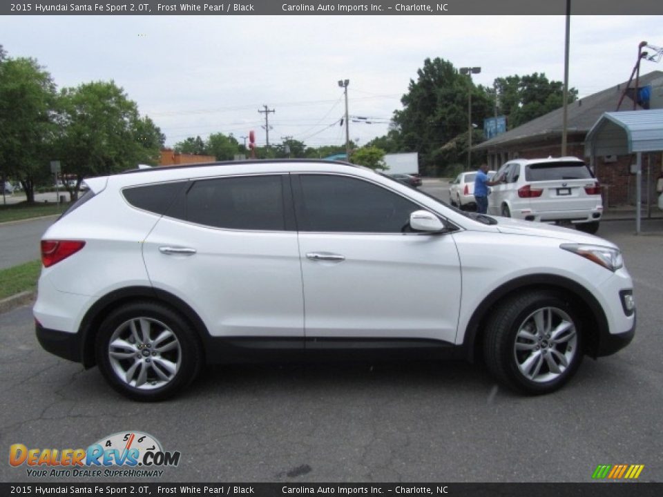 2015 Hyundai Santa Fe Sport 2.0T Frost White Pearl / Black Photo #11