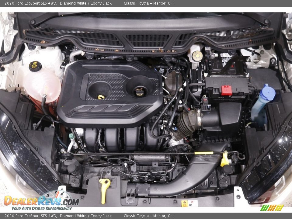 2020 Ford EcoSport SES 4WD Diamond White / Ebony Black Photo #20
