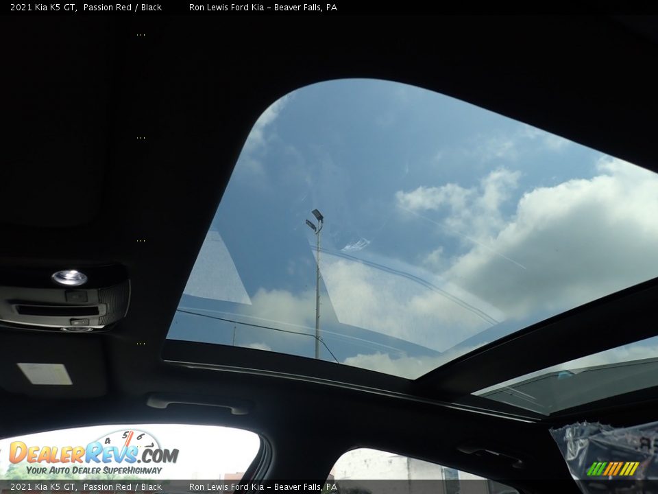2021 Kia K5 GT Passion Red / Black Photo #15