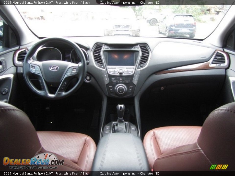 2015 Hyundai Santa Fe Sport 2.0T Frost White Pearl / Black Photo #13