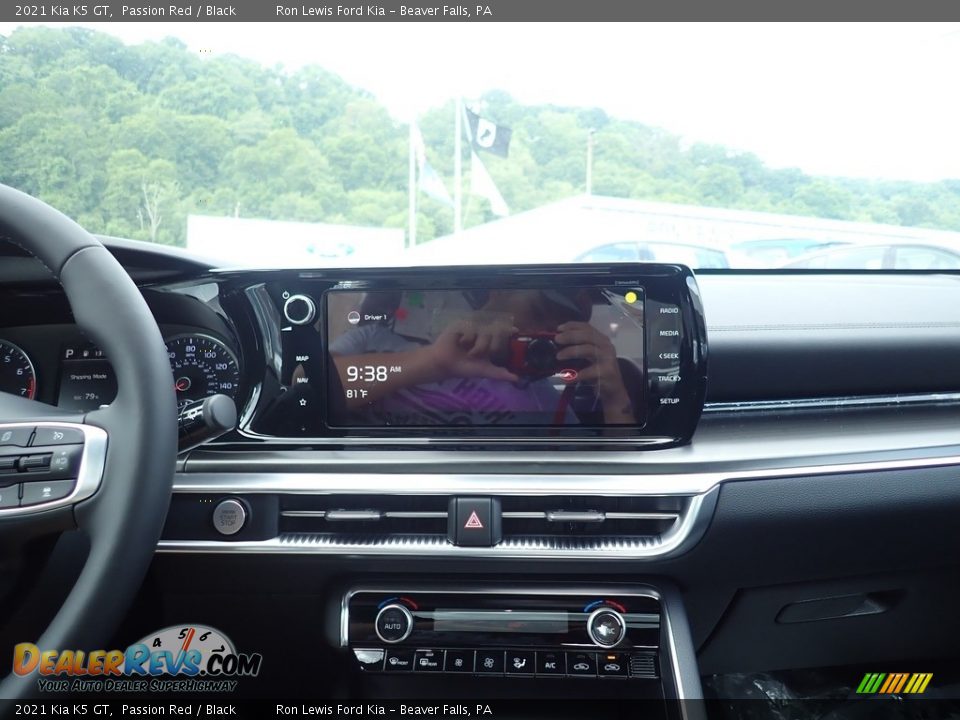 2021 Kia K5 GT Passion Red / Black Photo #16