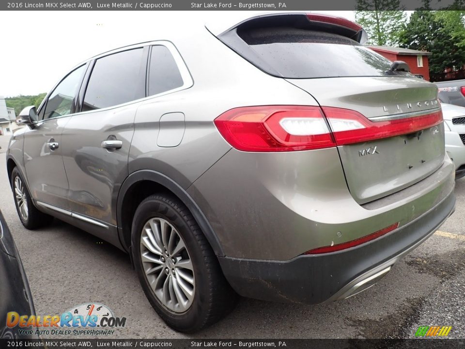 2016 Lincoln MKX Select AWD Luxe Metallic / Cappuccino Photo #2