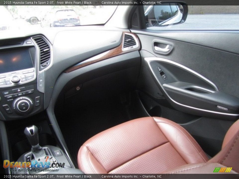 2015 Hyundai Santa Fe Sport 2.0T Frost White Pearl / Black Photo #14
