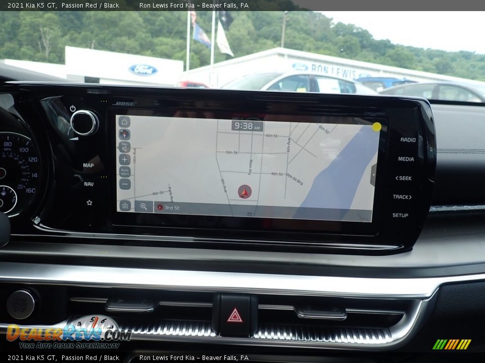 2021 Kia K5 GT Passion Red / Black Photo #17