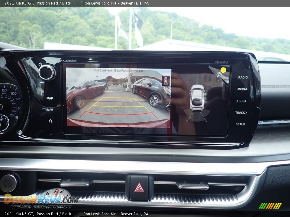 2021 Kia K5 GT Passion Red / Black Photo #18