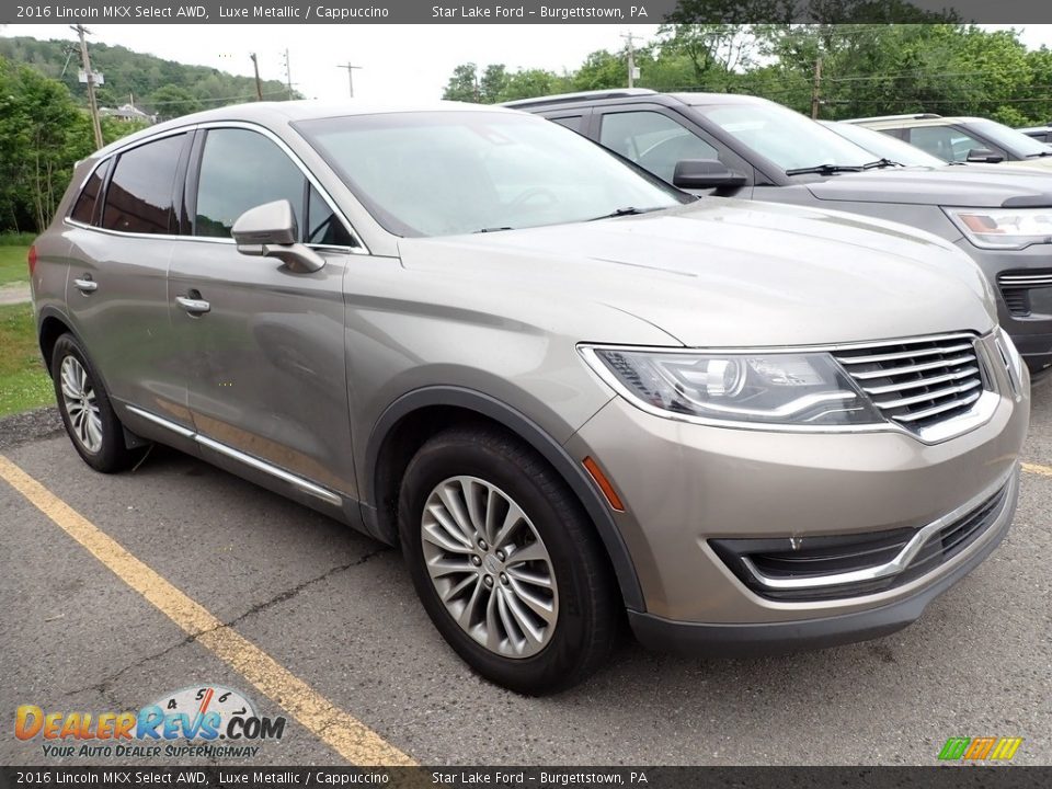 Front 3/4 View of 2016 Lincoln MKX Select AWD Photo #4