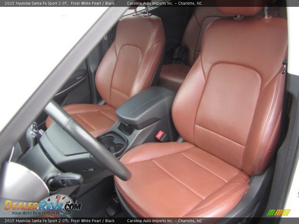2015 Hyundai Santa Fe Sport 2.0T Frost White Pearl / Black Photo #18