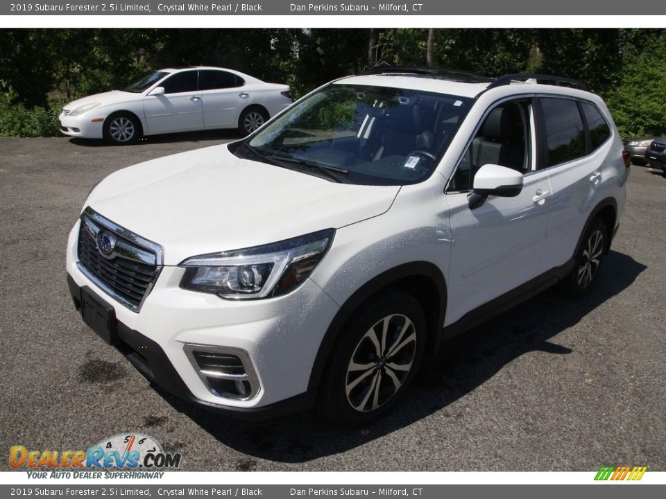 2019 Subaru Forester 2.5i Limited Crystal White Pearl / Black Photo #1