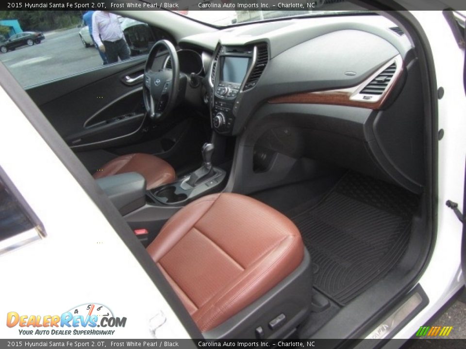 2015 Hyundai Santa Fe Sport 2.0T Frost White Pearl / Black Photo #21