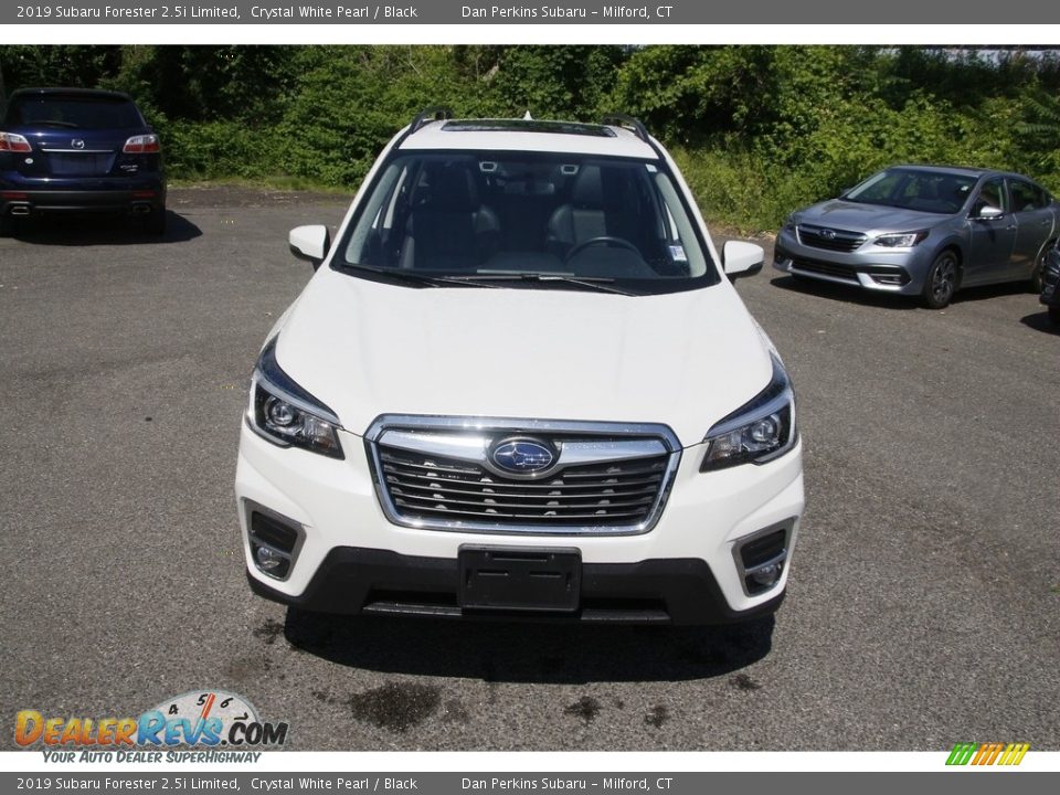 2019 Subaru Forester 2.5i Limited Crystal White Pearl / Black Photo #2