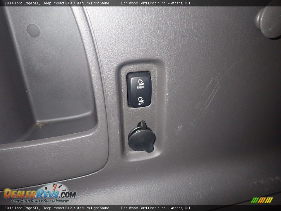2014 Ford Edge SEL Deep Impact Blue / Medium Light Stone Photo #16
