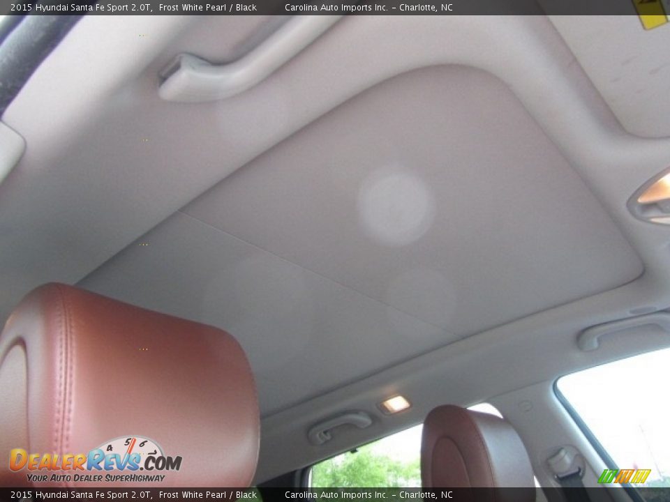 2015 Hyundai Santa Fe Sport 2.0T Frost White Pearl / Black Photo #23