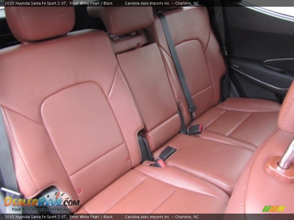 2015 Hyundai Santa Fe Sport 2.0T Frost White Pearl / Black Photo #24